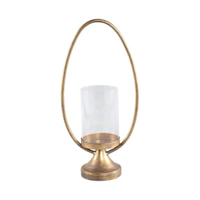 Tynes Gold metal Windlicht von PTMD - Esszett Luxury | Stilvolles Wohnen mit Charakter
