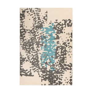 Naila 325 | Kayoom - Cotton rug in an ethnic design with a flat pile, non-slip backing, and easy care