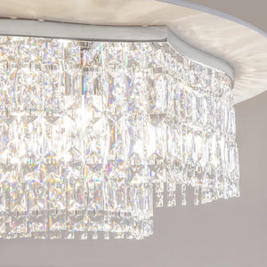 Ceiling light chrome 10×E14 crystal pendants – DIA005CL-10CH | Maytoni