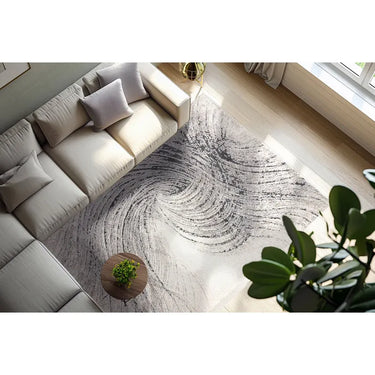 Teppich – Edle Grautöne, Weicher Kurzflor, Zeitlose Eleganz, 200 cm - Firenze 487 | Kayoom