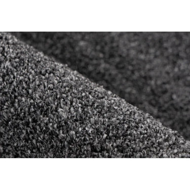 Beistelltisch – Anthrazit Farbe, Kurzflor Polyester Material, Weiches Design, 200 cm - Nila 125 | Kayoom