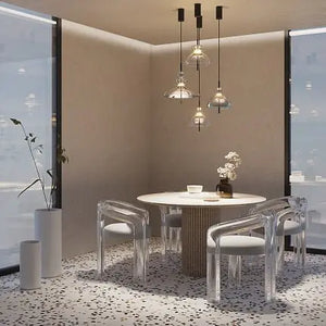 Pendant Lamp Matte Black Metal Frame Smoke Gray Oval Glass LED 12W 3000K – Bangkok | Maytoni