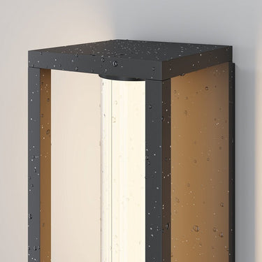 Wandleuchte mit graphitfarbenem Aluminium - Zylinder und röhrenförmigem Acryl - Diffusor – Expo | Maytoni - Esszett Luxury | Stilvolles Wohnen mit Charakter