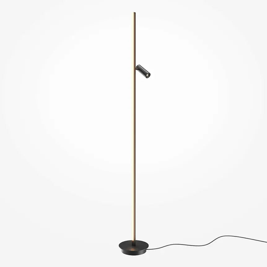 Floor Lamp Metal Frame Crystal Shades & Chrome Finish - Thin | Maytoni