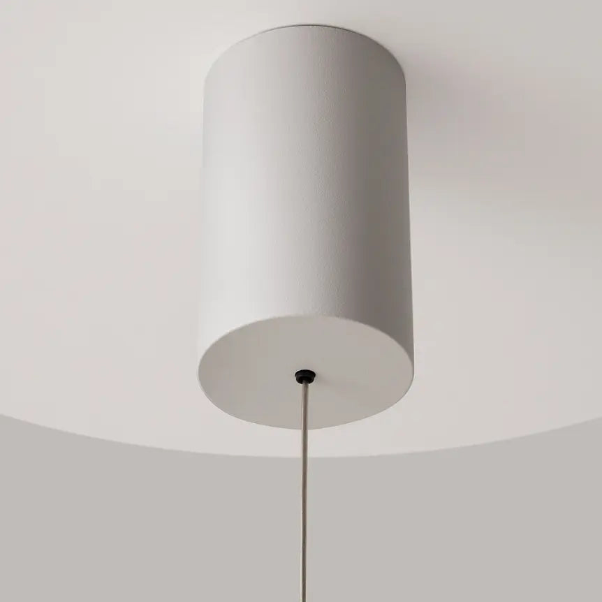 Pendelleuchte – Weißes Aluminium, 12 W Leistung, Warmweiß, Ø18,5 cm - Plato | Maytoni