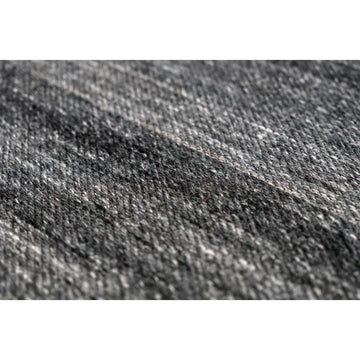 Teppich – Anthrazit Farbton, Jacquard Gewebe, Melierte Struktur, 80 x 150 cm - Phoenix 210 | Kayoom