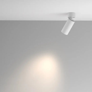 Deckenleuchte – Weißes Finish, Aluminiumgehäuse, Kompaktes Design, GU10 Fassung - Artisan | Maytoni