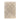 Teppich – Geometrisches Linienmuster, Creme Schwarz Design, Fransen Abschluss, 160 x 230 cm - Mylen 625 | Kayoom
