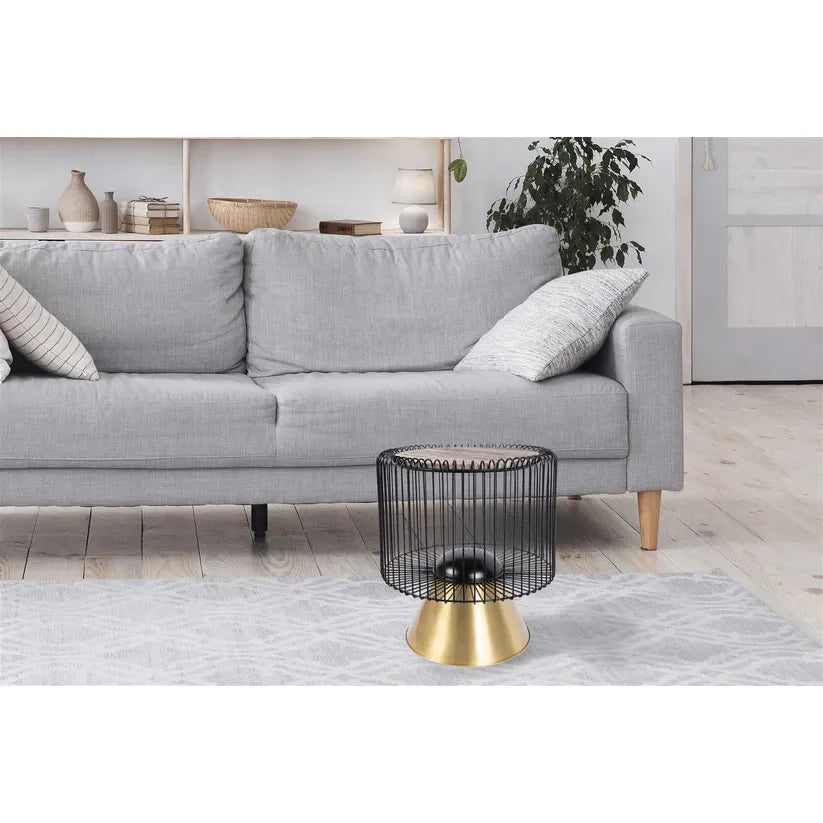 Tisch Marmorplatte Drahtgestell pflegeleicht modernes Design – Malibu 125 | Kayoom - Esszett Luxury | Stilvolles Wohnen mit Charakter