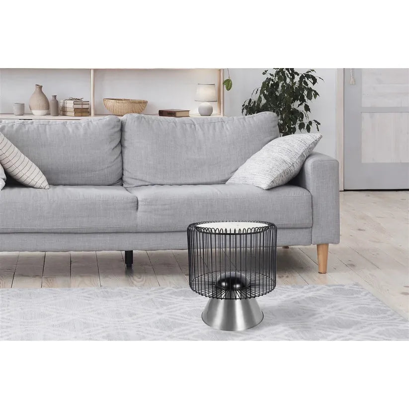 Tisch mit Marmorplatte & Filigranem Drahtgestell – Malibu 125 | Kayoom - Esszett Luxury | Stilvolles Wohnen mit Charakter