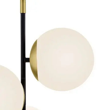 Pendant lamp with black and gold finish and 3 E14 sockets in classic design - Nostalgia | Maytoni