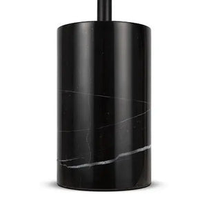 Table Lamp High-Gloss White Glass, Marble Base & Integrated LED – Kyoto | Maytoni