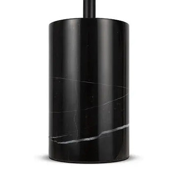 Table Lamp High-Gloss White Glass, Marble Base & Integrated LED – Kyoto | Maytoni