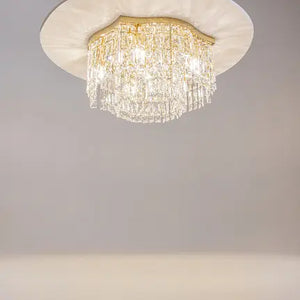 Deckenleuchte – Goldfarbenes Metall, 6-flammig, 45 cm Durchmesser - Dune | Maytoni