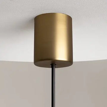 Pendant Lamp with Brass Finish and White Glass Shade in Modern Design – The Sixth Sense | Maytoni