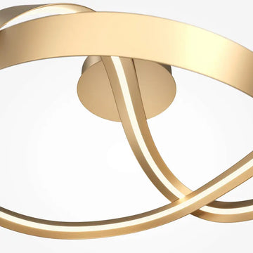 Ceiling Light Brass Finish with Integrated LED – Plons | Maytoni