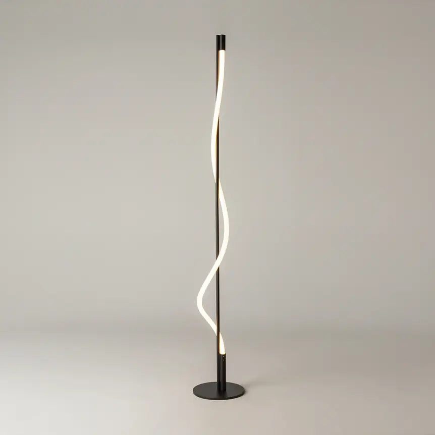 Stehleuchte – Schwarzes Finish, 15W Leistung, Warmweiß, 360° Licht - Tau | Maytoni
