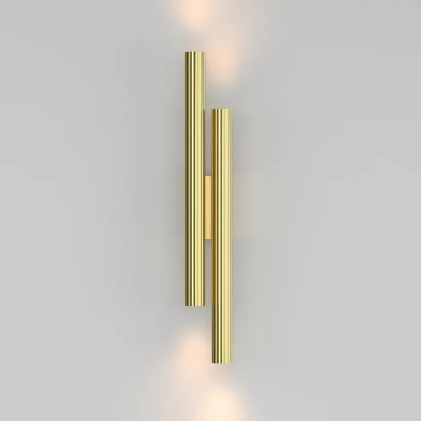 Wandleuchte – Messing Alu, Warmweißes Licht, 40 cm Höhe - Calipso | Maytoni