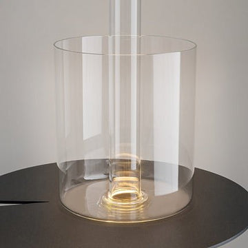 Tischleuchte Transparenter Glasfuß Touch - Dimmer & 3 W LED 3000 K – AI Collaboration | Maytoni - Esszett Luxury | Stilvolles Wohnen mit Charakter