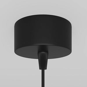 Pendelleuchte Schwarzes Aluminiumgehäuse mit 10W GU10 LED, IP20 Schutzklasse und modernem Design – Focus | Maytoni - Esszett Luxury | Stilvolles Wohnen mit Charakter