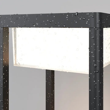 Landscape Lights Black Aluminum Rectangular Post with Integrated 10W LED (10W LED, 3000K, 520lm, IP65) – O021FL-L10B3K | Maytoni