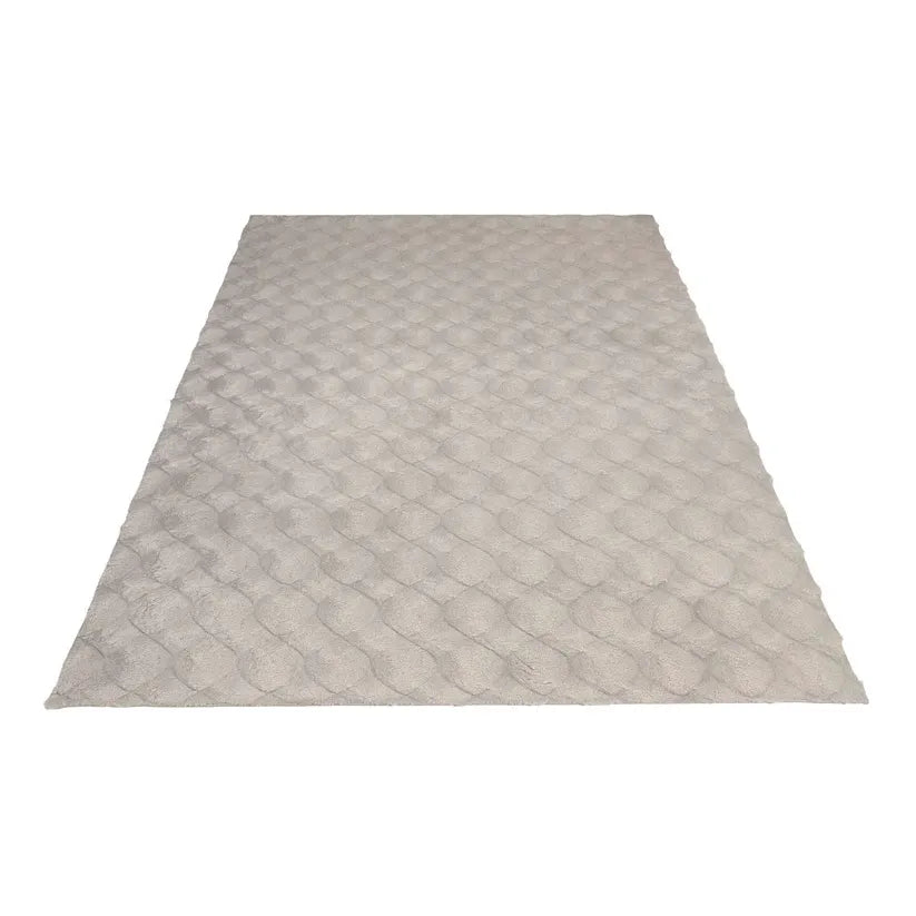 High-Pile Rug Polyester-Cotton Blend Machine-Woven – Royal Glow 825 | Kayoom