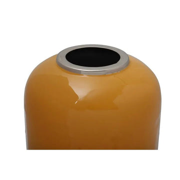 Vase Art Deco Design Metall mit goldener Kante Handgefertigt – Modell Art Deco 225 | Kayoom - Esszett Luxury | Stilvolles Wohnen mit Charakter