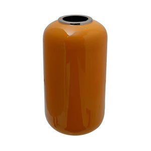 Vase Art Deco Design Metall mit goldener Kante Handgefertigt – Modell Art Deco 225 | Kayoom - Esszett Luxury | Stilvolles Wohnen mit Charakter