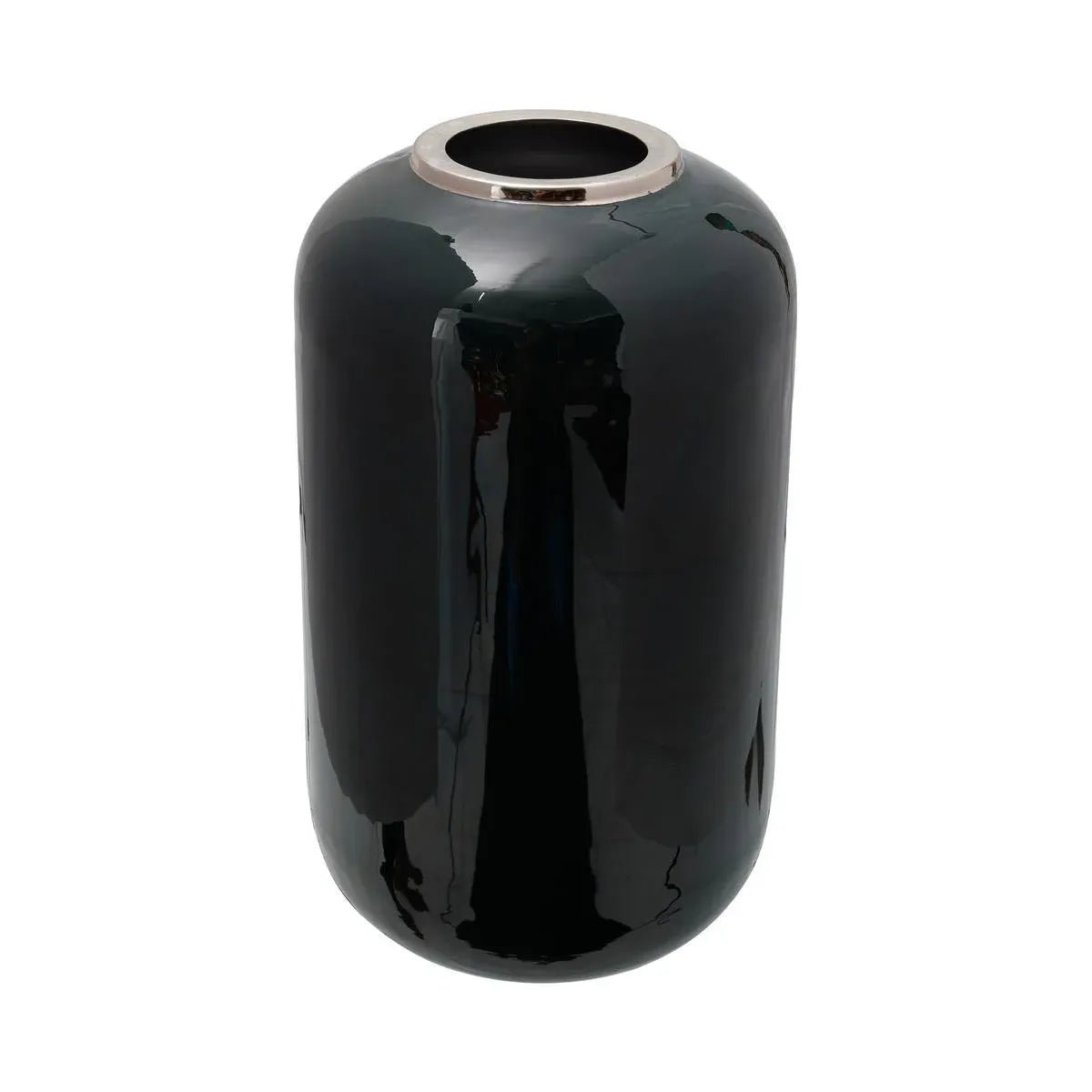 Vase Art Deco Design Metall mit goldener Kante Handgefertigt – Modell Art Deco 275 | Kayoom - Esszett Luxury | Stilvolles Wohnen mit Charakter