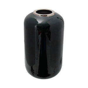 Vase Art Deco Design Metall mit goldener Kante Handgefertigt – Modell Art Deco 275 | Kayoom - Esszett Luxury | Stilvolles Wohnen mit Charakter