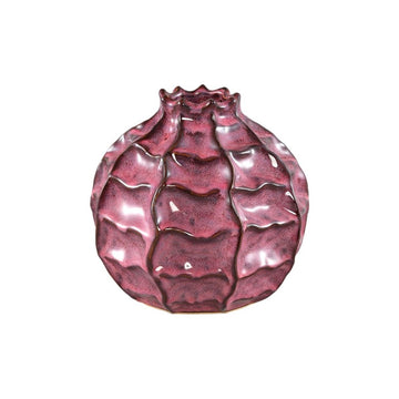 Vase - Evys Roter Keramikvase 18.0 x 18.0 x 18.0 cm von PTMD - Esszett Luxury | Stilvolles Wohnen mit Charakter