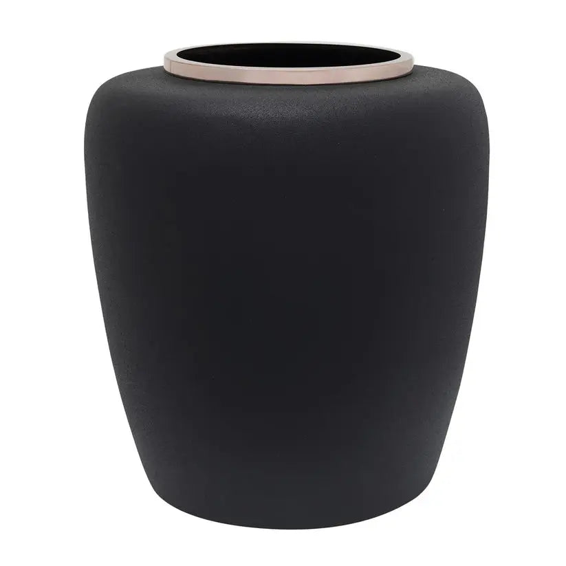 Vase Art Deco Design Iron with Edge Handmade – Art Deco 2025 | Kayoom