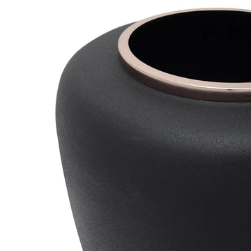 Vase Art Deco Design Eisen mit goldener Kante Handgefertigt – Modell Art Deco 2025 | Kayoom - Esszett Luxury | Stilvolles Wohnen mit Charakter