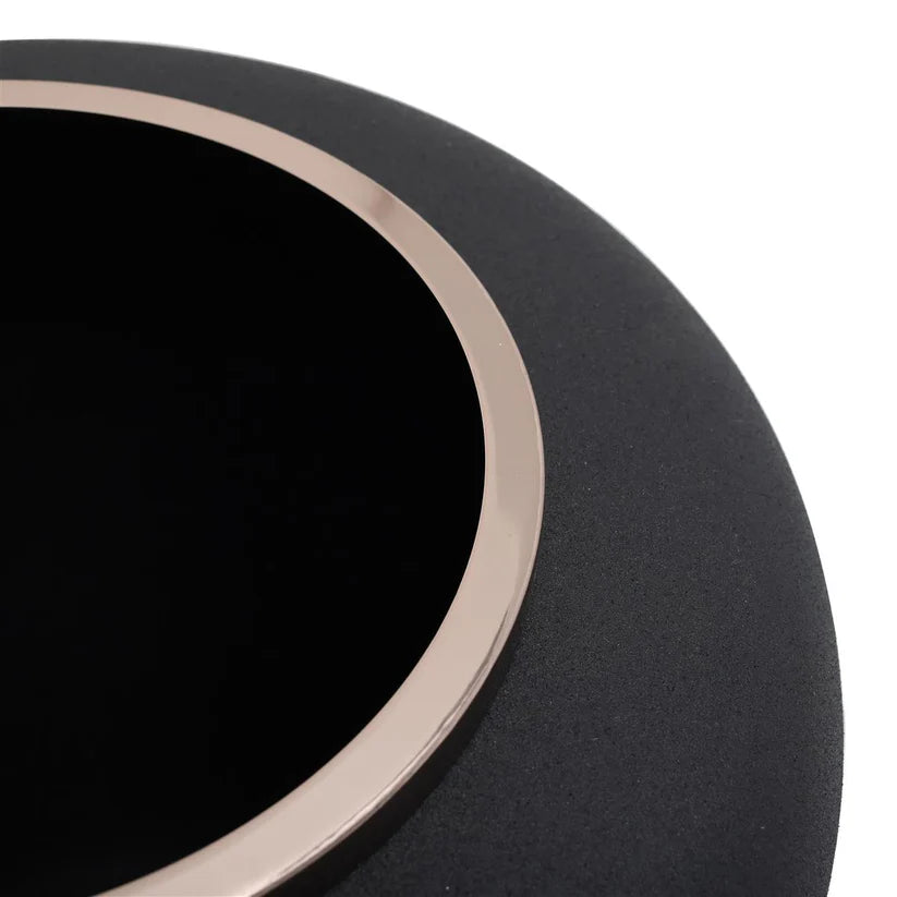 Vase Art Deco Design Eisen mit goldener Kante Handgefertigt – Modell Art Deco 2025 | Kayoom - Esszett Luxury | Stilvolles Wohnen mit Charakter