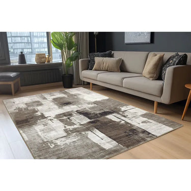 Teppich Kurzflor Modern Pflegeleicht Grau – Elegantica 325 | Kayoom