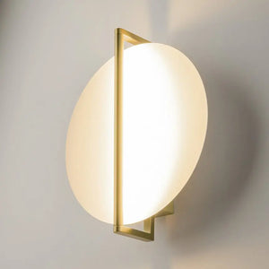 Wandleuchte – Goldfarbenes Aluminium, 14 W Leistung, Warmweiß, 30 cm Höhe - Mira | Maytoni
