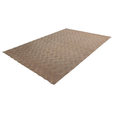 Teppich – Luxuriöser Flor, Polyester Mix, Taupe Ton 230 cm - Royal Glow 825 | Kayoom