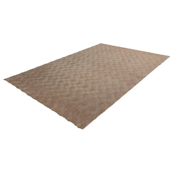 Teppich – Luxuriöser Flor, Polyester Mix, Taupe Ton 230 cm - Royal Glow 825 | Kayoom