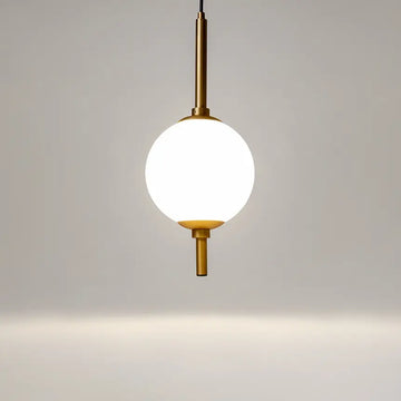 Pendelleuchte – Messing Finish, Metallgehäuse, 7W Leistung, 360° Licht - The Sixth Sense | Maytoni