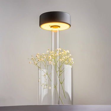 Tischleuchte Transparenter Glasfuß Touch - Dimmer & 3 W LED 3000 K – AI Collaboration | Maytoni - Esszett Luxury | Stilvolles Wohnen mit Charakter