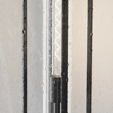 Landscape luminaire with graphite-metal body, E27 socket & IP54 protection – CELL | Maytoni