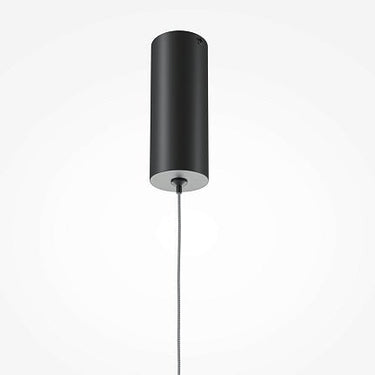 Pendelleuchte Mattschwarzes Finish Röhrenförmiges Design & Integrierte LED – Halo | Maytoni - Esszett Luxury | Stilvolles Wohnen mit Charakter