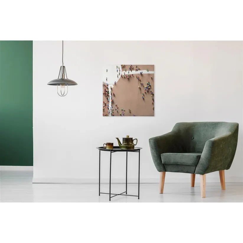Wanddeko mit Acrylfarbe & Holzkeilrahmen – Menschengruppe | Kayoom - Esszett Luxury | Stilvolles Wohnen mit Charakter