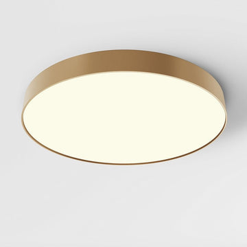 Deckenleuchte mattgoldenes Aluminium mit LED und warmweißem Licht – Zon | Maytoni - Esszett Luxury | Stilvolles Wohnen mit Charakter