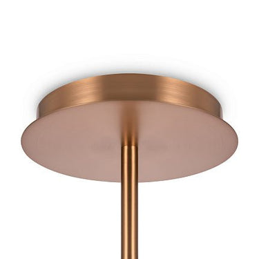 Chandelier in Messing - Metall Satiniertes Weißglas Höhenverstellbar – Erich| Maytoni - Esszett Luxury | Stilvolles Wohnen mit Charakter