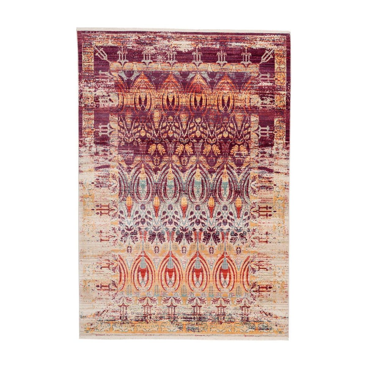 Vintage Design Low-Pile Polyester Rug – Baroque 400 | Kayoom