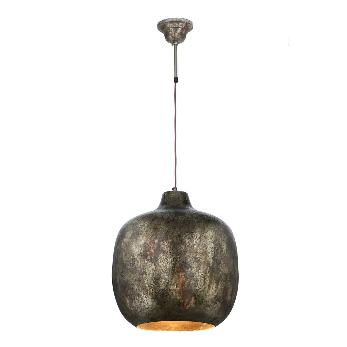 Pendant Light Galvanized Iron Industrial Design Handmade Finish – Sawyer 125 | Kayoom