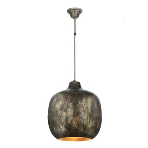 Pendant Light Galvanized Iron Industrial Design Handmade Finish – Sawyer 125 | Kayoom