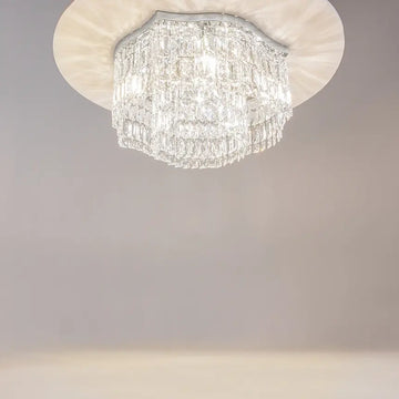 Ceiling Light Chrome 6×E14 Crystal Pendants – DIA005CL-06CH | Maytoni