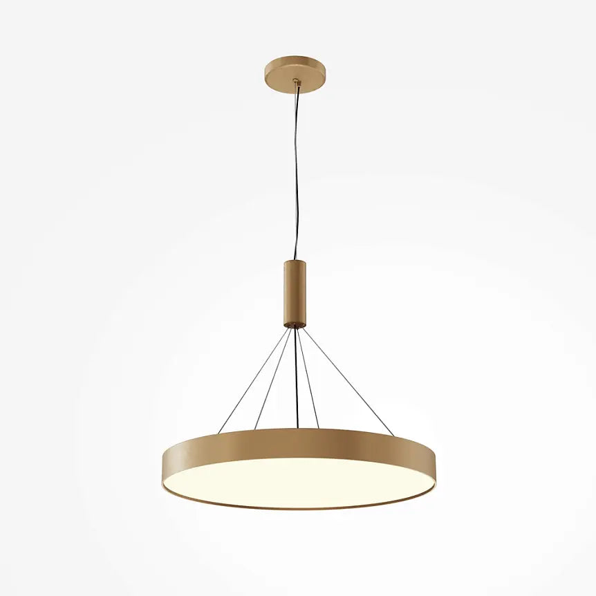 Deckenleuchte – Mattgold Finish, Aluminium Gehäuse, 90W Leistung, Ø60 cm - Zon | Maytoni